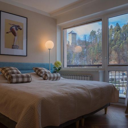 Villa Turris Apartamenty Przy Muszynskim Zamku Muszyna Dış mekan fotoğraf